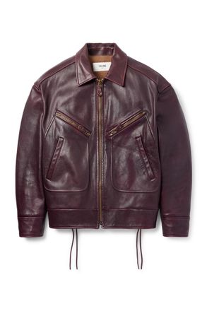 Celine Padded Leather Jacket