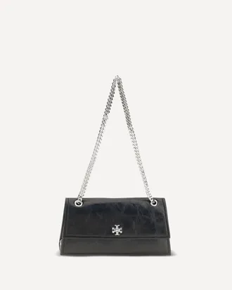 Tory Burch Borsa a Spalla Kira in camoscio con dettaglio a girello Woman UNI