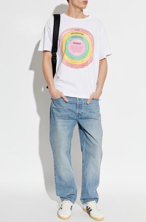 Gallery Dept. T-shirt With Print, Mens, White