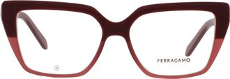 Ferragamo Demo Cat Eye Ladies Eyeglasses SF2971 601 53