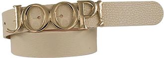 Joop Lederg&uuml;rtel JOOP, Damen, Gr. 100, cream, Rindsleder, G&uuml;rtel Lederg&uuml;rtel, aus Rindnappaleder mit Logo-Pin-Schliesse, Breite 2,5cm