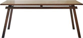 Tikamoon Mesa de madera maciza de mango para 6/8 personas