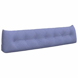 vidaXL Coj&iacute;n De Espalda Azul Jeans 200 X 24 X 50 Cm Tela Vidaxl
