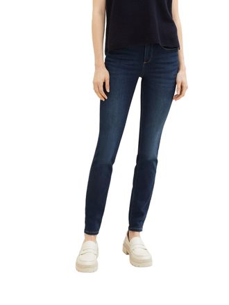 Tom Tailor Skinny-fit-Jeans TOM TAILOR, Damen, Gr. 27, L&auml;nge 30, grau (schwarz, stone, washed), Denim/Jeans, Obermaterial: 42% Baumwolle, 34% Polyester, 22% Visk