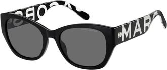 Marc Jacobs Rechthoekige Zonnebril - Dames - Zonnebrillen - Bruin - ONE Size - Accessoires