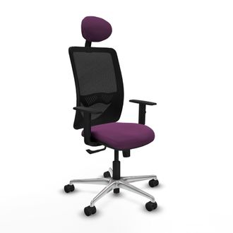 Piqueras y Crespo Silla De Oficina Piqueras Y Crespo Zulema Negro Espuma Alta Densidad