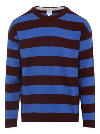 Paul Smith striped sweater - men - Cotton/Lambs Wool - M - Red