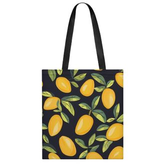 Generic Fruit Pattern Womens Tote Casual Shopping Bag Lightweight Shoulder Bags Hobos Handbag for Work Travel Daily 35x40cm