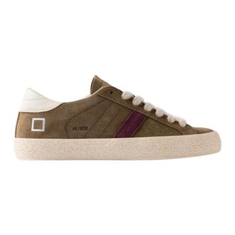 D.A.T.E. D.a.t.e. - Hill Low Suede - Dames - Schoenen - Groen - Maat: 38 EU Su&egrave;de
