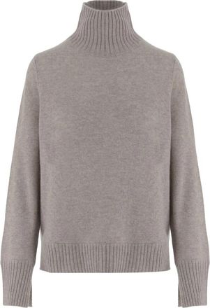Allude Cashmere coltrui - Dames - Cashmere truien - Beige - S - Kasjmier - Truien & Vesten
