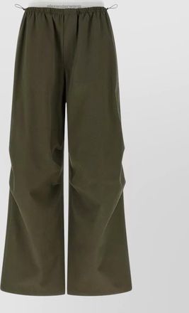 Alexander Wang wide leg trousers layered waist design