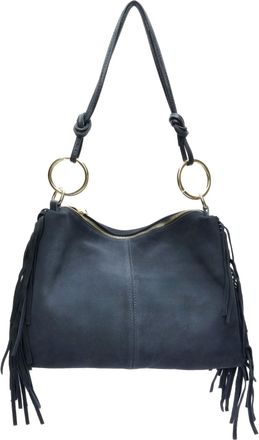 Isabella Rhea Blauw Rundleer Tas
