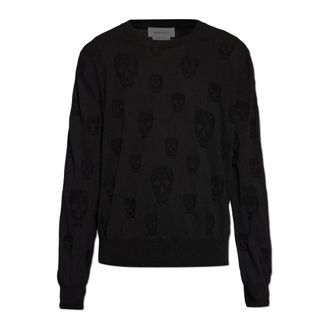 Alexander McQueen Hombre, Jerseys, Negro, Talla: S