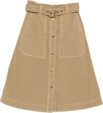 Moncler Cotton Long Skirt