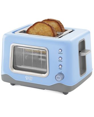 Dash Rise By Dash 2-Slice Clear View Toaster