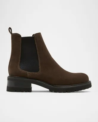 La Canadienne Cye Suede Chelsea Booties