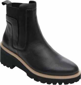 Vaneli Womens Mariel Boots In Black Nappa