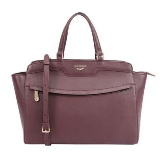 Paul Costelloe Womens Calla Leather Multi Way Bag - Red - One Size