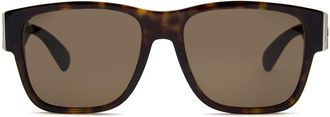 Bulgari BV40022I Polarized 52H Mens Sunglasses Brown Size 56