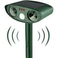 OEM Repelente Ultras&oacute;nico Para Gatos, Repelente Solar Para Gatos, Repelente Ultras&oacute;nico Para Roedores Con Detector De Movimiento, Repelente Impermeable Pa