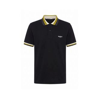 Baldinini Polo met korte mouwen - Heren - Tops - Zwart - Maat: S Katoen