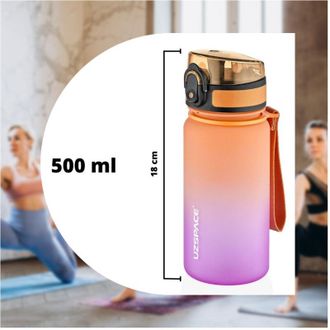 Trade Shop Trade Shop - Botella De Agua Deportiva De 500 Ml Con Enjambre De Salarios Para La Escuela De Camping Deportiva