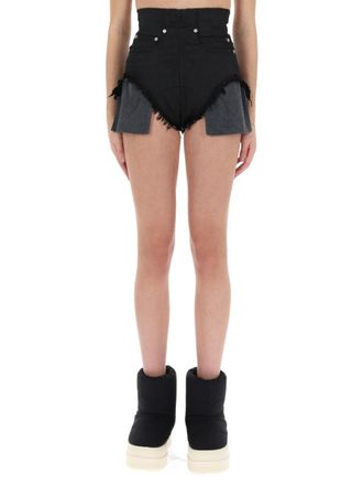 Rick Owens Dirt Cutoff Shorts