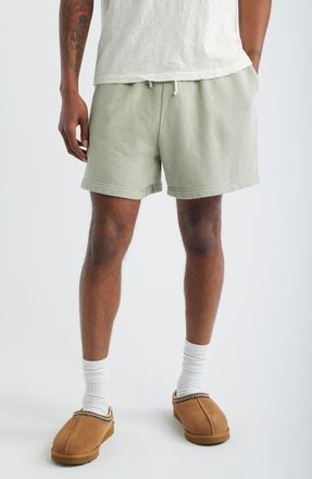 Elwood Relaxed Sweat Shorts in Sage at Nordstrom, Size Xx-Large
