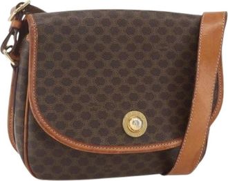Celine Pre-owned Cross Body Bags, female, Brown, Size: ONE SIZE Pre-owned Vintage Cross Body Bag
