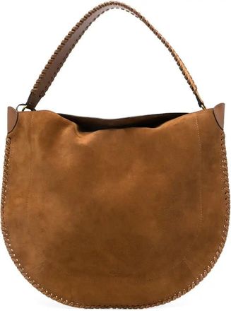Isabel Marant Oskan Shoulder Bag - Womens - Calf Suede
