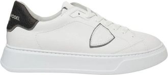 Philippe Model Temple Sneakers - Heren - Sneakers - Wit - 45 EU - Katoen - Schoenen