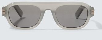 Ermenegildo Zegna Flat-top sunglasses