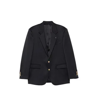 Lardini Peak-lapels Button-up Jacket
