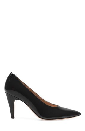 Gianvito Rossi Amelia Pumps in Black Nappa at Nordstrom, Size 41.5