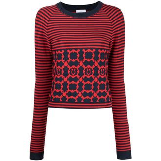 Ferragamo Long Sleeves Round-Neck