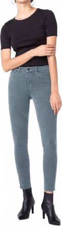 Unpublished Kora Mid Rise Skinny Jeans In Cadet