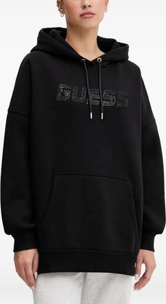Guess Co felpa con cappuccio - Nero