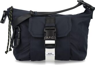 A.P.C. A. p.c. Treck Shoulder Bag With Front Flap Pocket