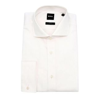HUGO BOSS Overhemden > Nette Overhemden - Heren - Zakelijke Overhemden - Wit - L - Overhemden
