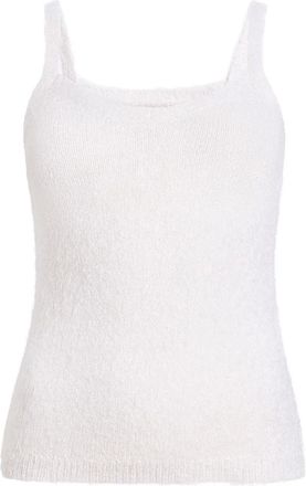 Khaite Maura tanktop met vierkante hals - Wit