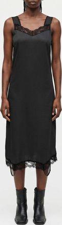 Maison Margiela Abito slipdress in misto cotone
