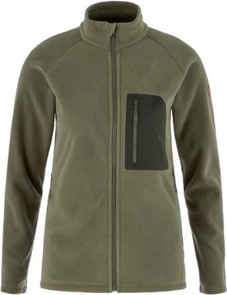 Fj&auml;llr&auml;ven Kaipak Fleece Fleecejacke f&uuml;r Damen | oliv