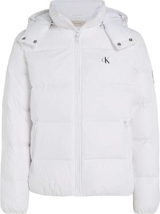 Calvin Klein White Quilted Padded Jacket