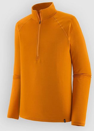 Patagonia Cap Tw Zip Neck Camiseta T&eacute;cnica naranja