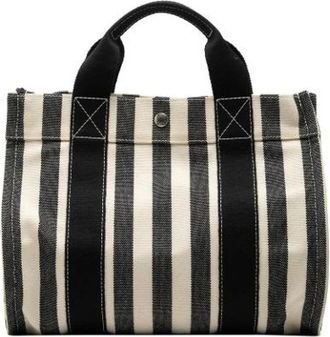 Herm&egrave;s Pre-owned Tote Bags, female, Black, Size: ONE SIZE Pre-owned Cannes PM Tote Bag