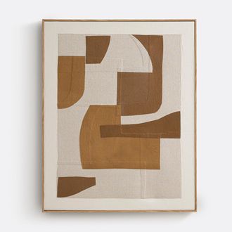 La Redoute Interieurs Ingelijst linnen doek, lengte 80 x hoogte 100 cm, SEPYA