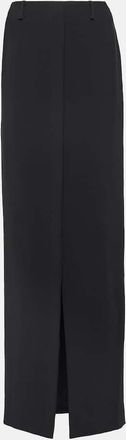Dries Van Noten Crepe maxi skirt
