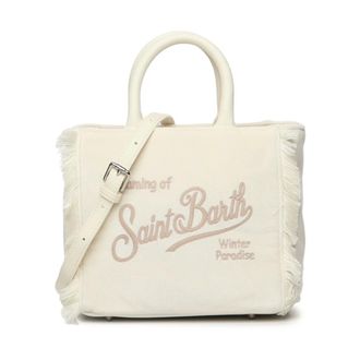 MC2 Saint Barth Handbags, female, White, Size: ONE SIZE Vanity Mini Handbag
