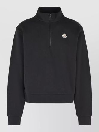 Moncler cotton turtleneck sweatshirt