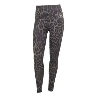 adidas (WMNS) adidas by Stella McCartney 7/8 Leggings Printed Asia Sizing Dove Grey Carbon KG3251